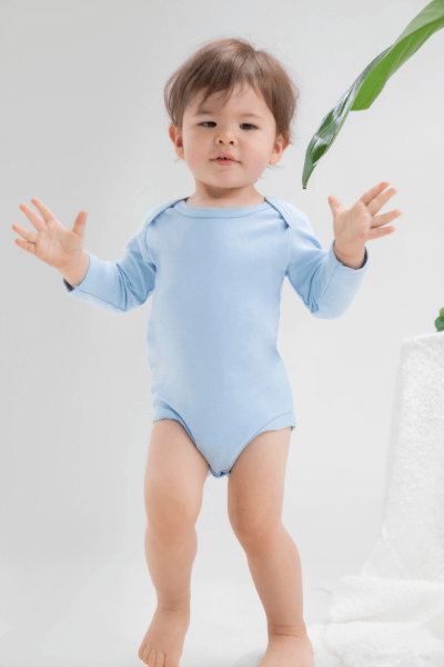 Dječji Bodi s Dugim Rukavima s Tiskom 