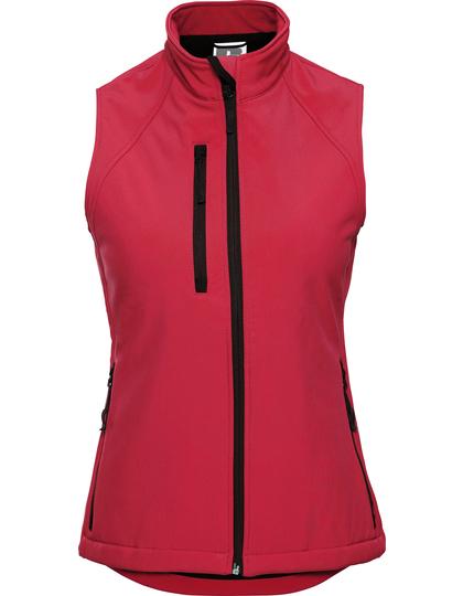 Tisak Funkcionalnog Ženskog Softshell Prsluka Russell Gilet