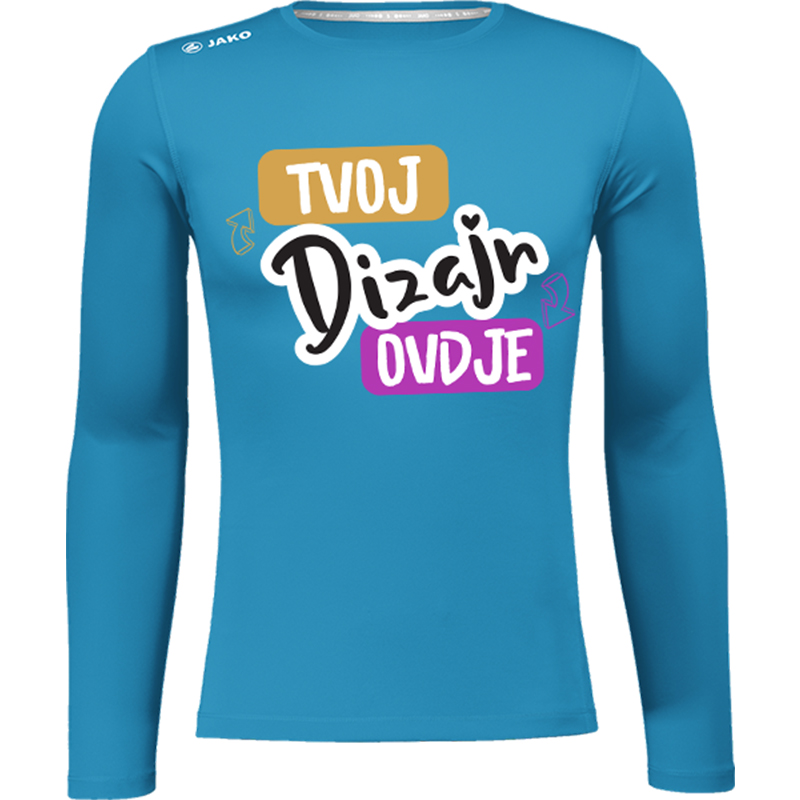 Tisak Majice Dugih Rukava za Trčanje JAKO RUN 2.0 - puppynator.hr