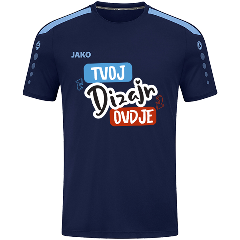 Tisak na Muškom Dresu Kratkih Rukava JAKO Power KA - puppynator.hr