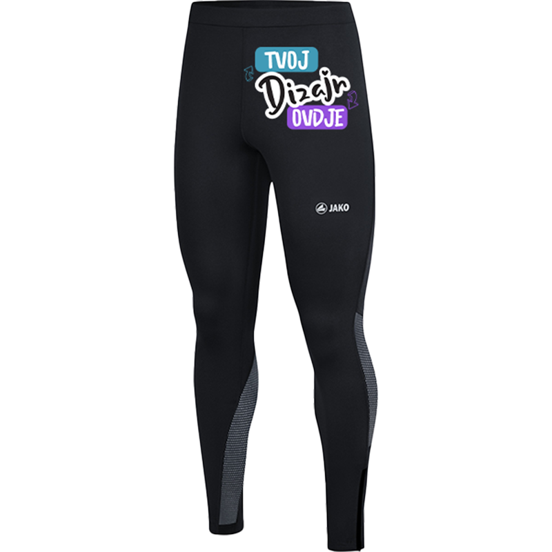 Tisak na Tajice za Trčanje JAKO Tight Run 2.0 za Muškarce - puppynator.hr