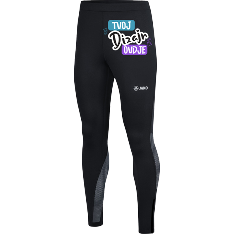 Tisak na Ženske Tajice za Trčanje JAKO Tight Run 2.0 Poliester - puppynator.hr