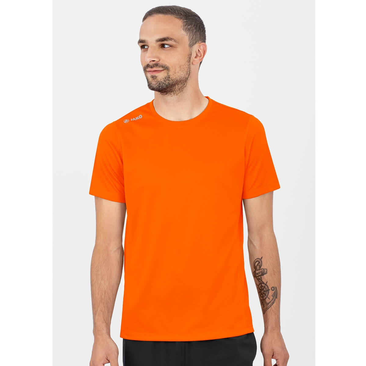 Tisak na Mušku Majicu za Trčanje Marke JAKO T-Shirt RUN 2.0