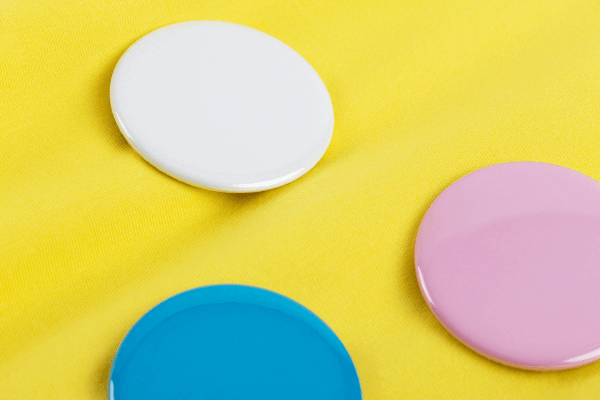 Aluminijski Bedž s Tiskom 56 mm | Dizajniraj Bedž Online