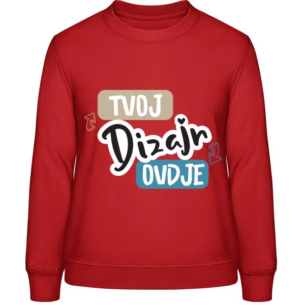  Dukserica s Tiskom po Želji - Tisak na Majice bez kapuljače