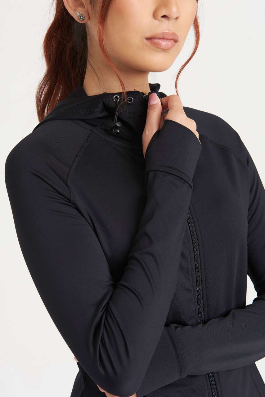 Tisak na Ženskoj Just Cool Duksi s Prednjim Zipom