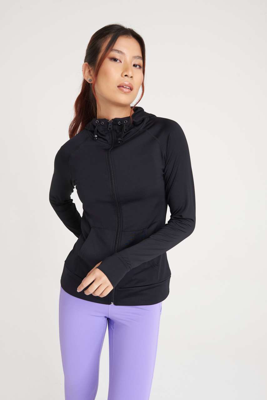 Tisak na Ženskoj Just Cool Duksi s Prednjim Zipom