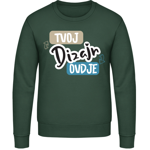 Tisak na Mušku Duksericu bez Kapuljače - puppynator.hr