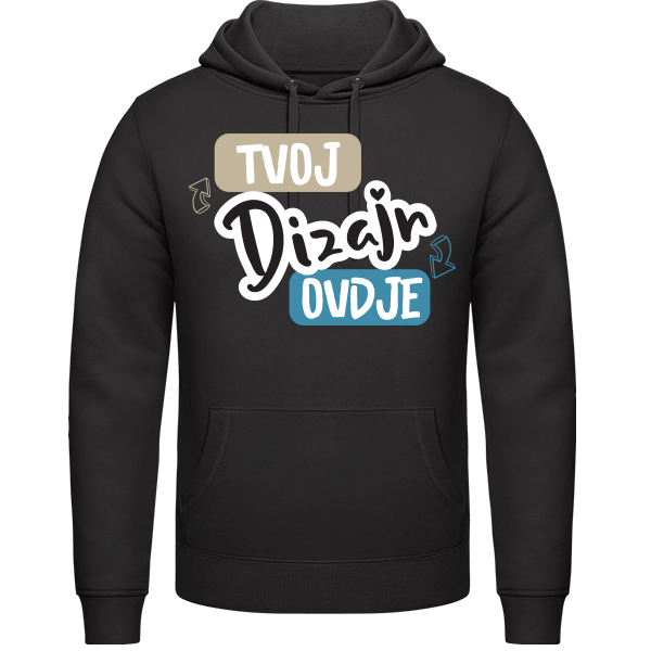 Muška Hoodie Majica s Tiskom po Želji s Kapuljačom - puppynator.hr