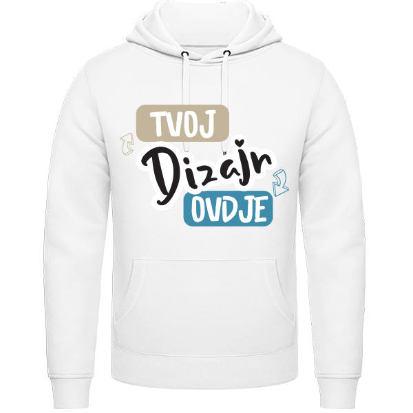 Muška Hoodie Majica s Tiskom po Želji s Kapuljačom - puppynator.hr
