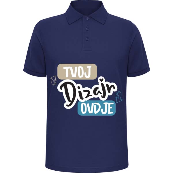 Tisak na na luksuzne Polo Majice, logo, slika, natpis