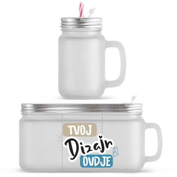 Mat Čaša s Ručkom s tiskom po želji na puppynator.hr