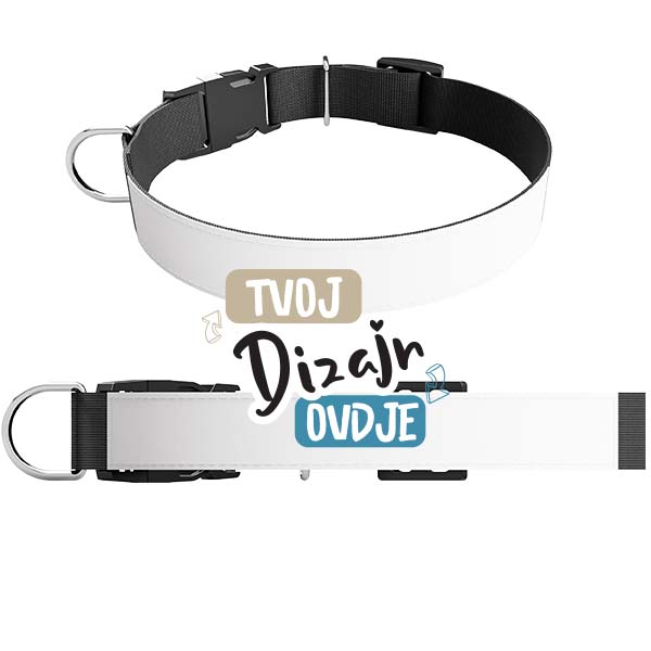 Ogrlica za psa sa imenom - Tisak