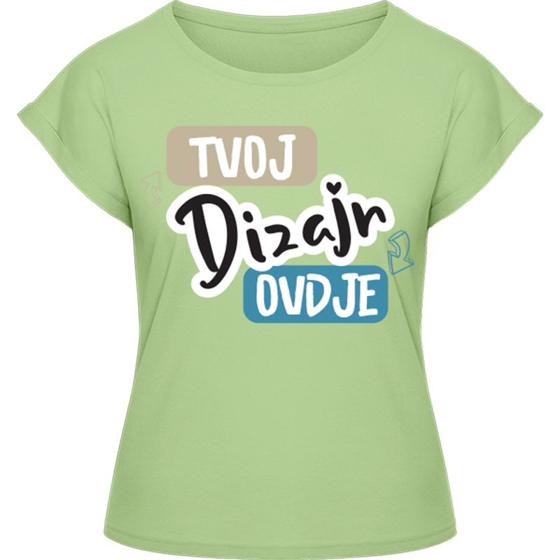 Tisak Ženskih Majica James & Nicholson od Organskog Pamuka - Puppynator.hr