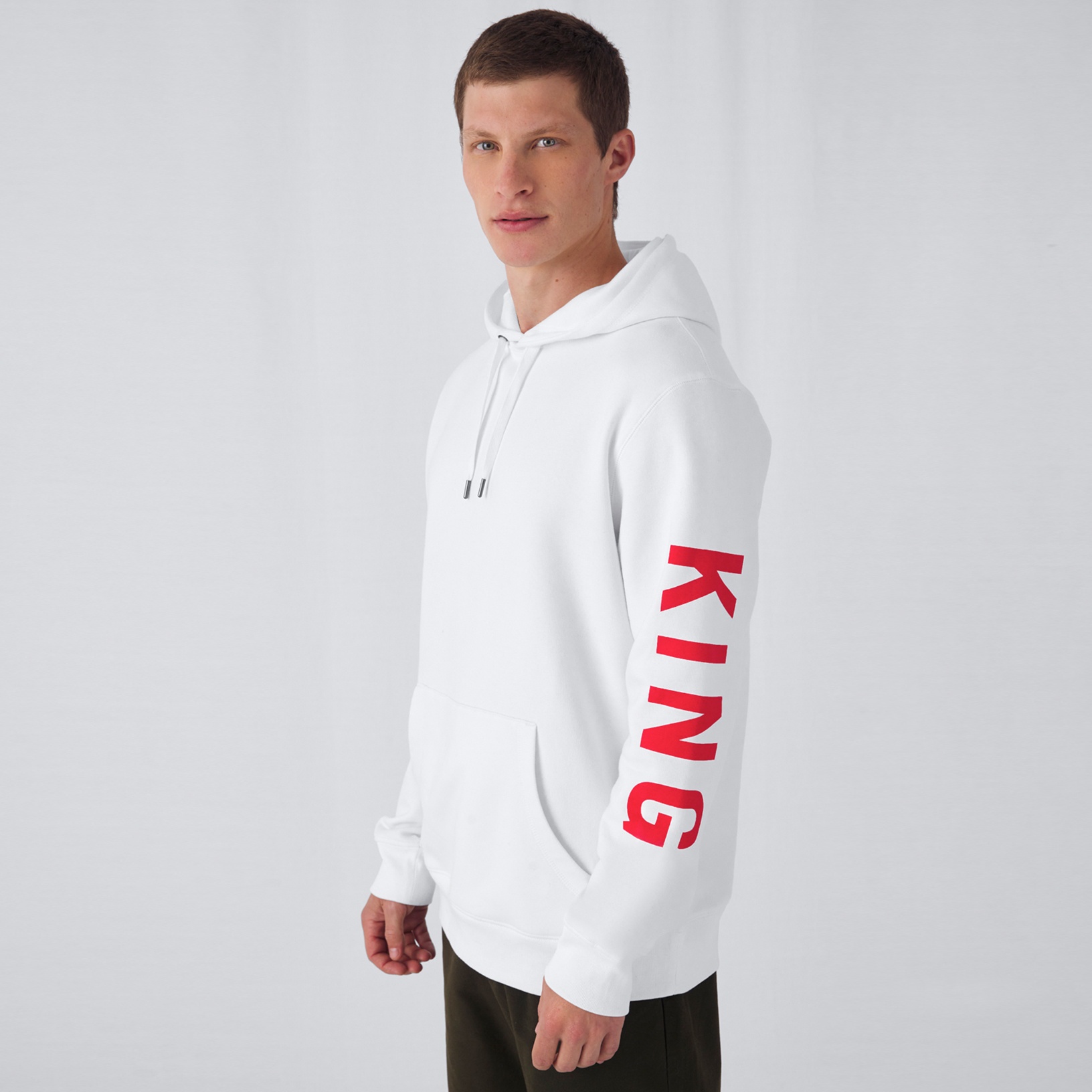 Muška Hoodie Majica s Tiskom po Želji s Kapuljačom | B&C