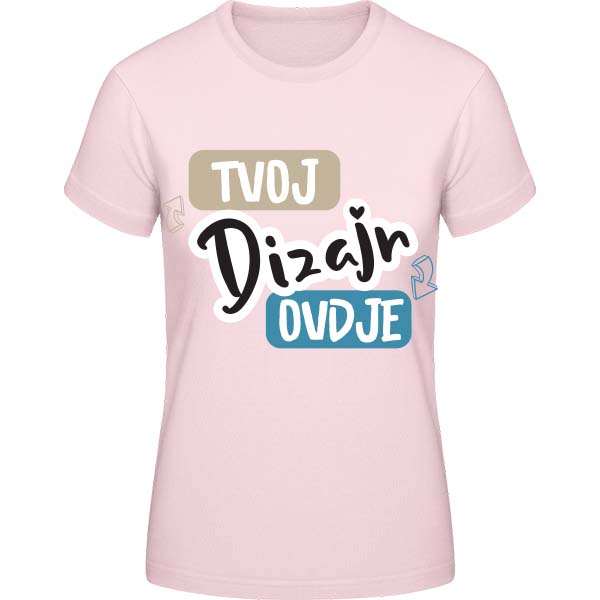 Ženska Majica s Tiskom po želji